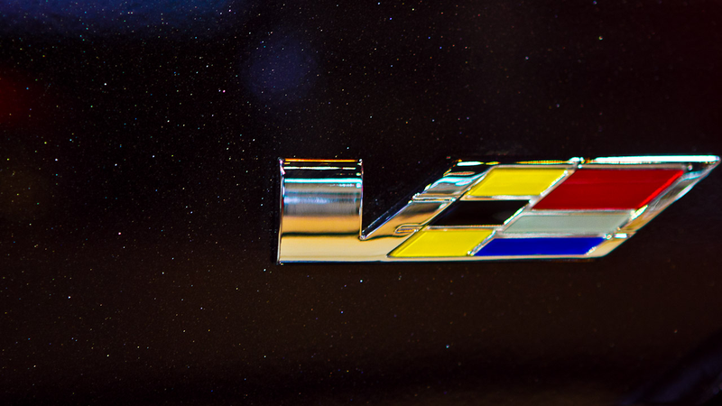 Illustration for article titled The Cadillac CTS-V Sport Wagon Black Diamond is dark, long and shiny